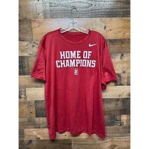 Nike Stanford Cardinal Home of Champions Red T Shirt Men's